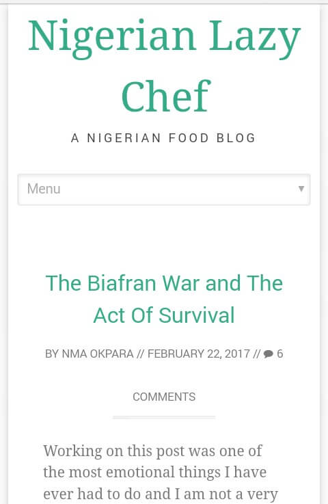 nigerian lazy chef screenshot