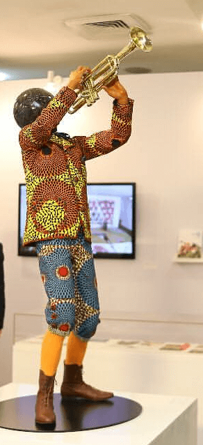 A Boy with a Trumpet Yinka Shonibare