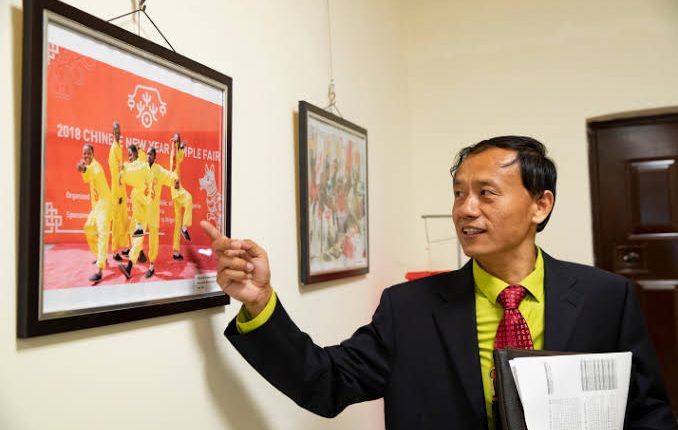 A chinese envoy