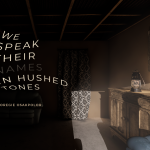 We speak their names in hushed tones by Omoregie Osakpolor poster